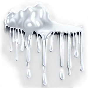 White Spray Paint Drip Png 36 PNG Image