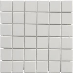 White Square Ceramic Tiles Texture PNG Image