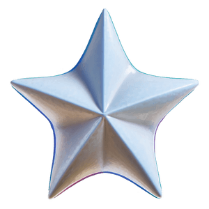White Star Drawing PNG 05042024 PNG