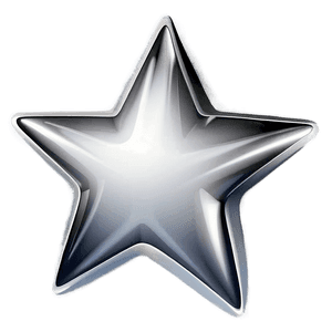 White Star Outline PNG 05042024 PNG