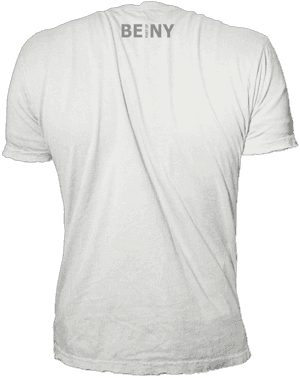 White T Shirt Back View PNG image with transparent background