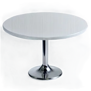 White Table A PNG Image