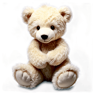 White Teddy Bear PNG vnp78 PNG image with transparent background