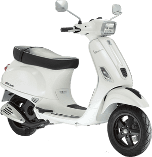 Vespa Scooter Png Clipart - Vespa S 125 White, Transparent Png PNG image with transparent background
