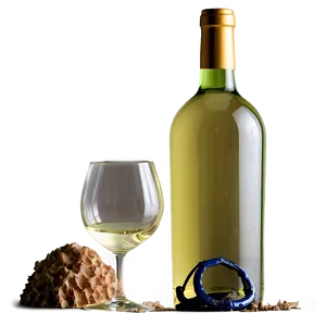 White Wine On Beach Sunset Png Vgo99 PNG Image