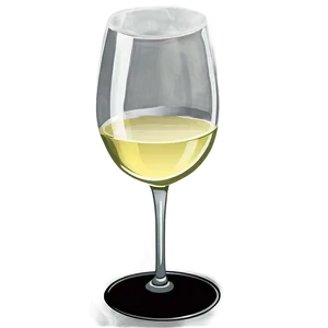 White Wine Party Invitation Png Ggg PNG Image