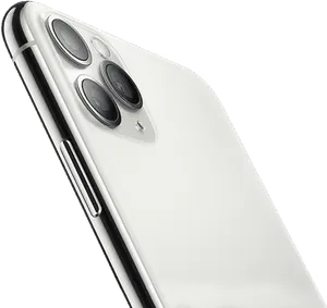 Whitei Phone Triple Camera Design PNG Image