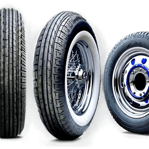 Whitewall Tires PNG 06122024 PNG with transparent background