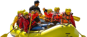 Rafting Png Transparent - White Water Rafting Png, Png Download PNG with transparent background