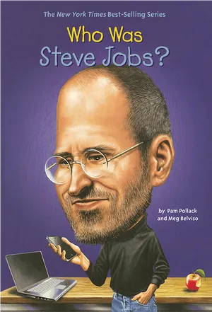 Who Was Steve Jobs Book Cover PNG Image