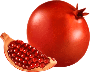 Pomegranate Png Clipart - Clipart Images Of Pomegranate, Transparent Png PNG with transparent background