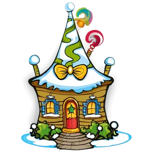 Whoville Houses Clipart Png 63 PNG Image