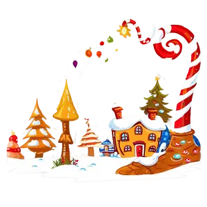 Whoville Landscape Png Fin PNG Image