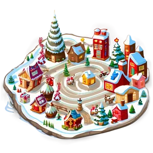 Whoville Town Map Png Ncb PNG Image