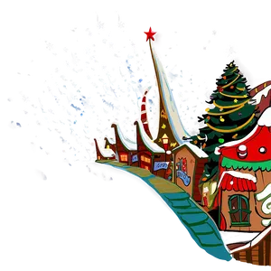 Whoville Winter Wonderland Png 06202024 PNG Image