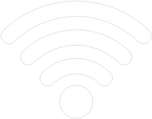 Wi Fi Signal Icon PNG with transparent background