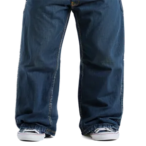 Wide Leg Blue Jeans Png Rgj PNG Image