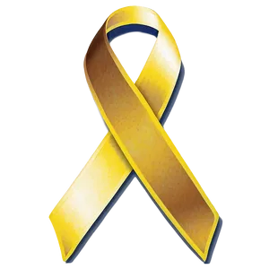 Wide Yellow Ribbon Png Qra24 PNG Image