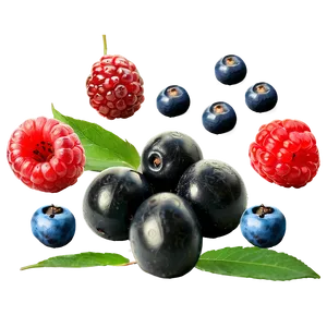 Wild Berries Assortment Png Ijd PNG Image