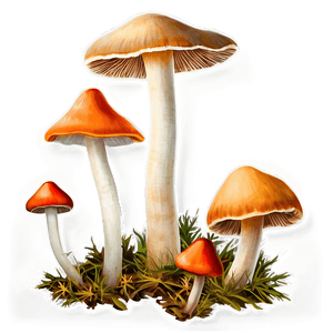 Wild Mushrooms PNG 49 PNG image with transparent background