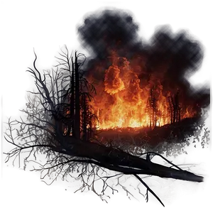 Wildfire Overlay Png Qhx PNG Image