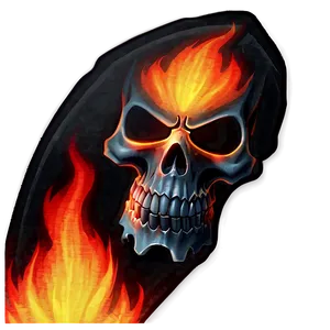 Wildfire Skull Icon Png Onr95 PNG Image