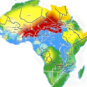 Wildlife Migration Map Png Vvp54 PNG Image