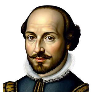 William Shakespeare Illustration Png Fig PNG Image