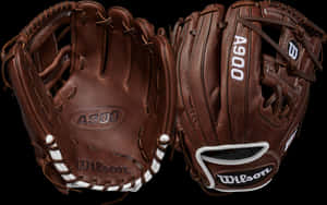 Wilson A900 Baseball Gloves PNG image with transparent background