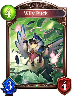 Wily_ Puck_ Card_ Artwork PNG Image