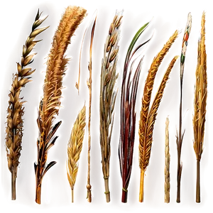 Windblown Dry Grass Png 06262024 PNG Image