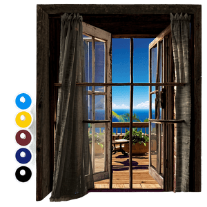 Window View PNG voe61 PNG with transparent background