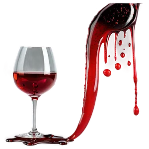 Wine Stain Drip Png Thn PNG Image