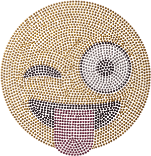 Wink Emoji - Large - Smiley, HD Png Download PNG image with transparent background