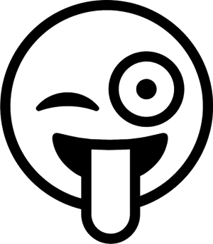 Emoji Clipart Tongue - Tongue Out Emoji Clipart, HD Png Download PNG image with transparent background