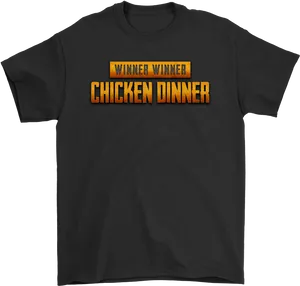 Winner Winner Chicken Dinner T Shirt PNG Image