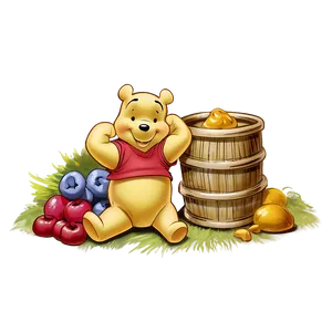 Winnie The Pooh Honey Harvest Png 06212024 PNG Image