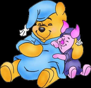 Winnie The Pooh In Pajamas, HD Png Download PNG