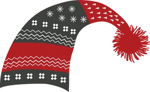 Winter Beanie Hat Design PNG Image