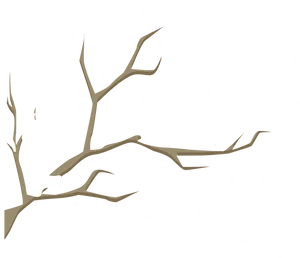 Winter Branches Snowfall.png PNG Image