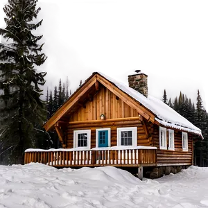 Winter Cabin Airbnb Png 14 PNG Image