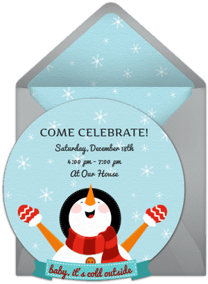 Invitation Baby Its Cold Outside, HD Png Download PNG image with transparent background