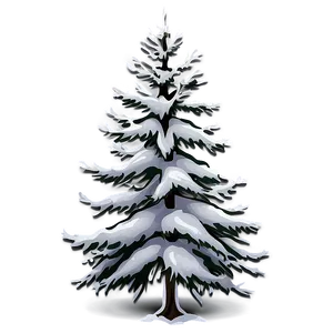 Winter Pine Trees In Snow Png 06292024 PNG Image