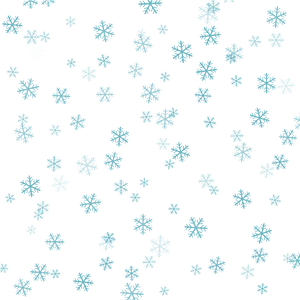 Winter Snowflake Pattern Background PNG Image