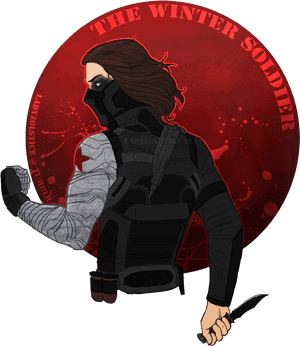 Winter Soldier Fan Art, HD Png Download PNG image with transparent background