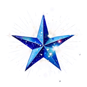 Winter Sparkle Stars Png 3 PNG Image