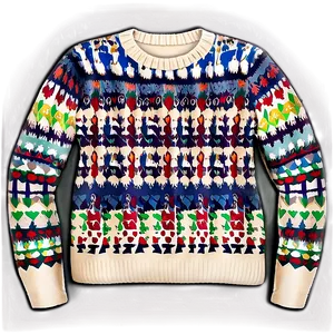 Winter Sweater Favorites Png 12 PNG Image