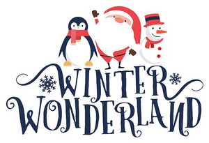 Christmas Wonderland Clipart - Christmas Winter Wonderland Clipart, HD Png Download PNG with transparent background