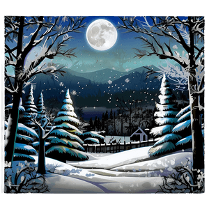 Winter Wonderland Scene PNG 76 PNG image with transparent background