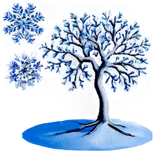 Winter Wonderland Tree Png Mcs PNG Image